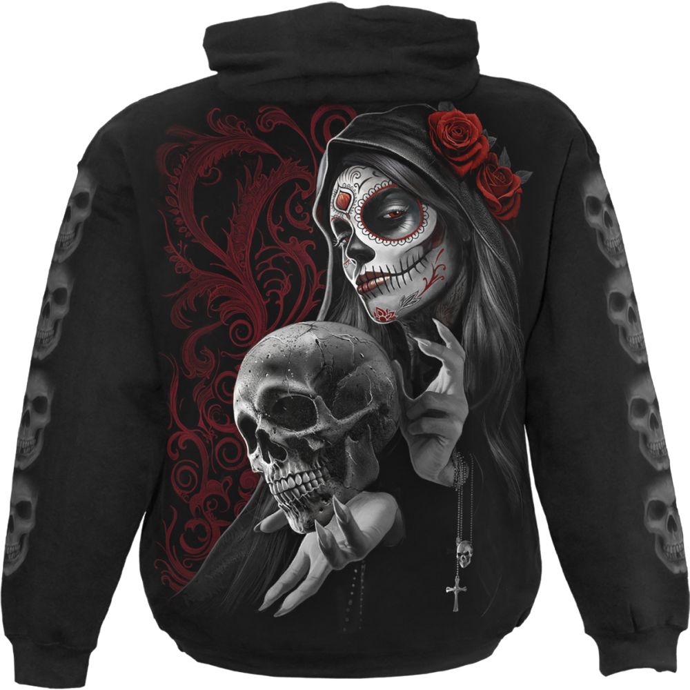 Spiral - Love Is Dead Hoodie - Black